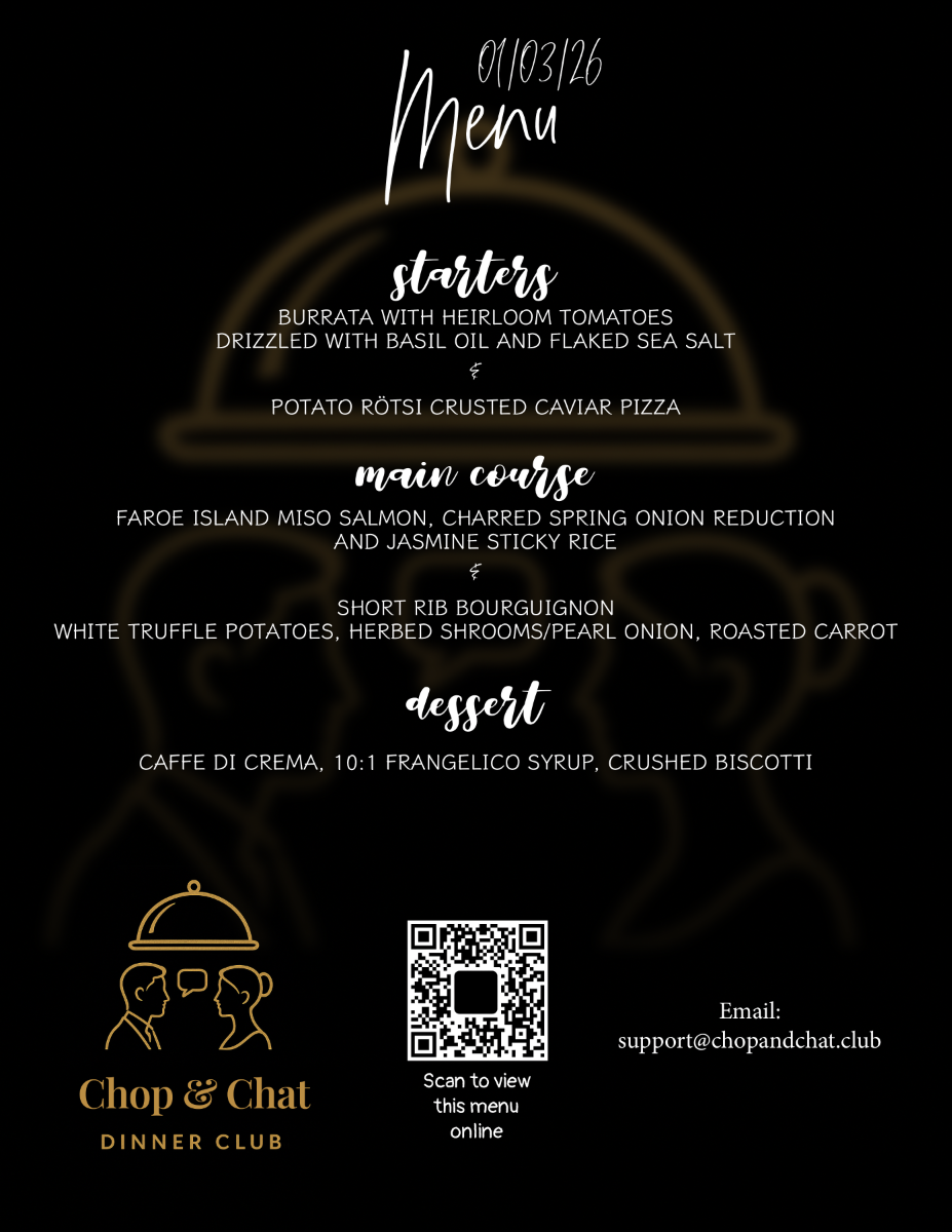 New Year Inaugural Dinner